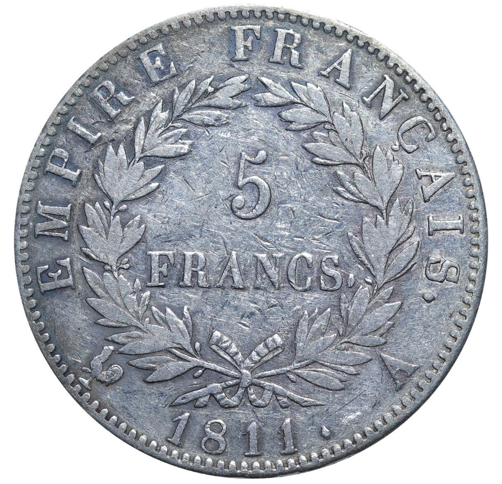 France, 5 Francs, 1811 year, A - Image 3 of 3