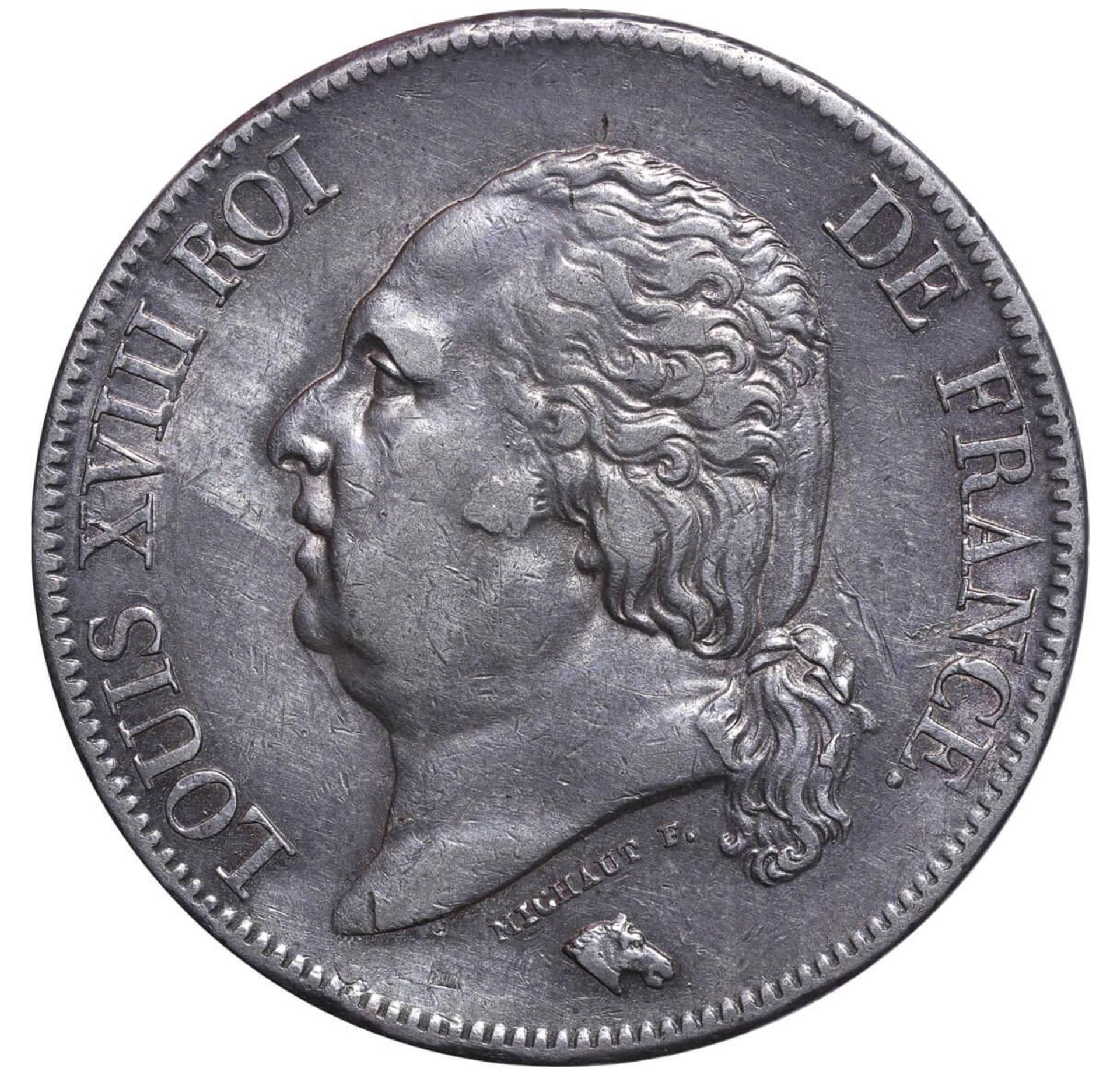 France, 5 Francs, 1824 year, A - Bild 2 aus 3