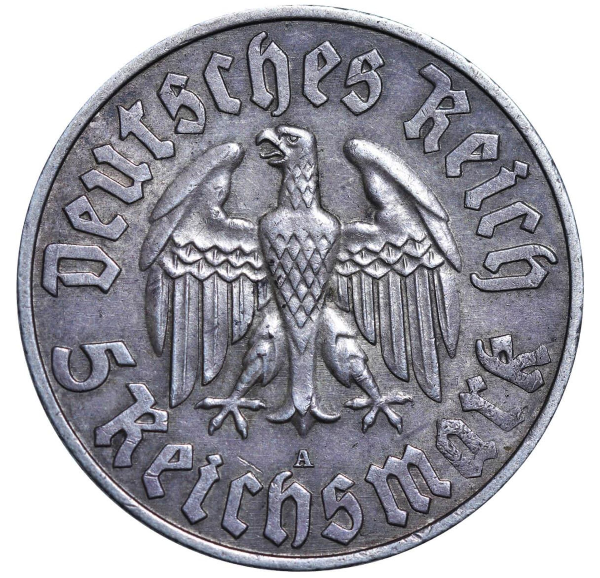 Germany, 5 Reichsmark, 1933 year, A, 450th Anniversary of Martin Luther's Birth - Bild 3 aus 3