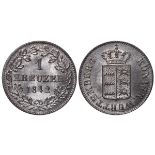 Kingdom of Württemberg, 1 Kreuzer, 1842 year