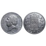 France, 5 Francs, 1824 year, A