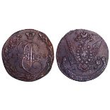 Russian Empire, 5 Kopecks, 1776 year, EM