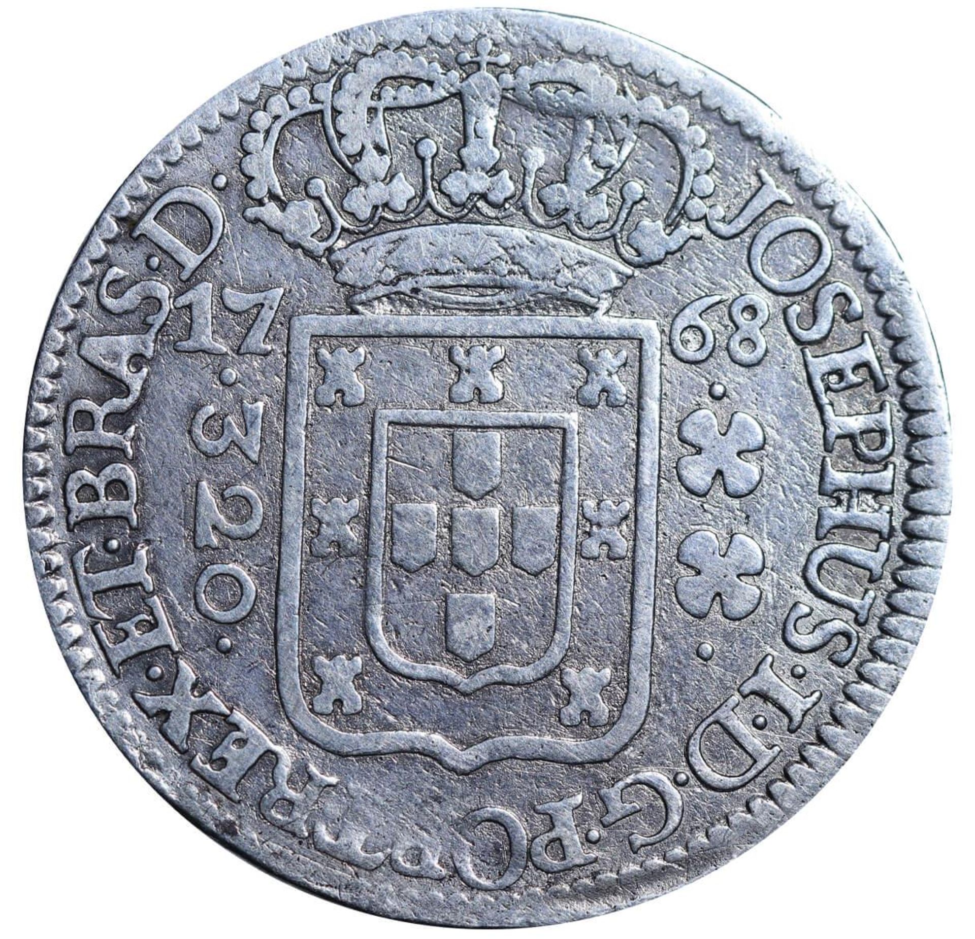 Brazil, 320 Reis, 1768 year - Image 3 of 3