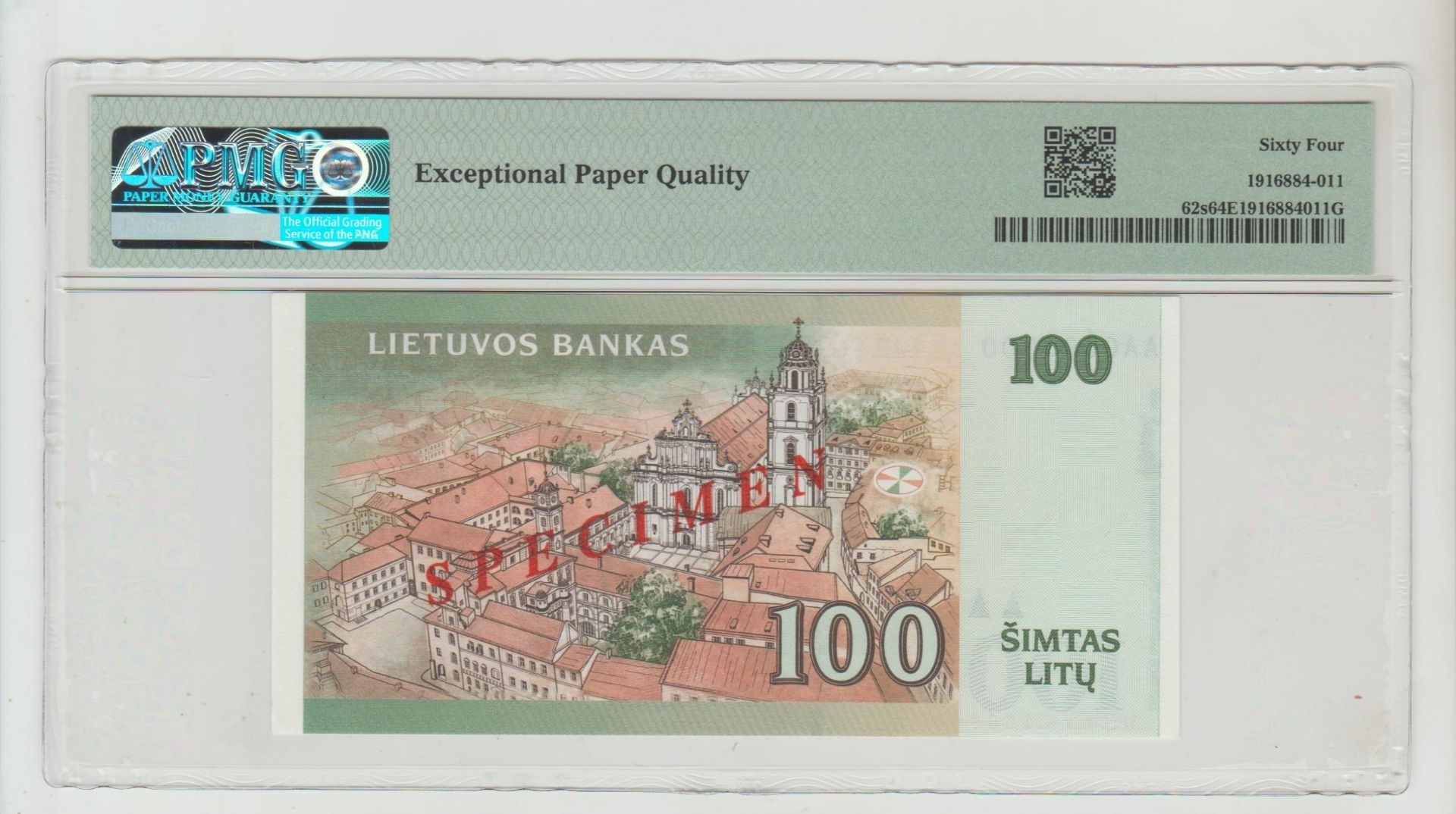 Lithuania, 100 Litu, 2000 year - Image 2 of 2