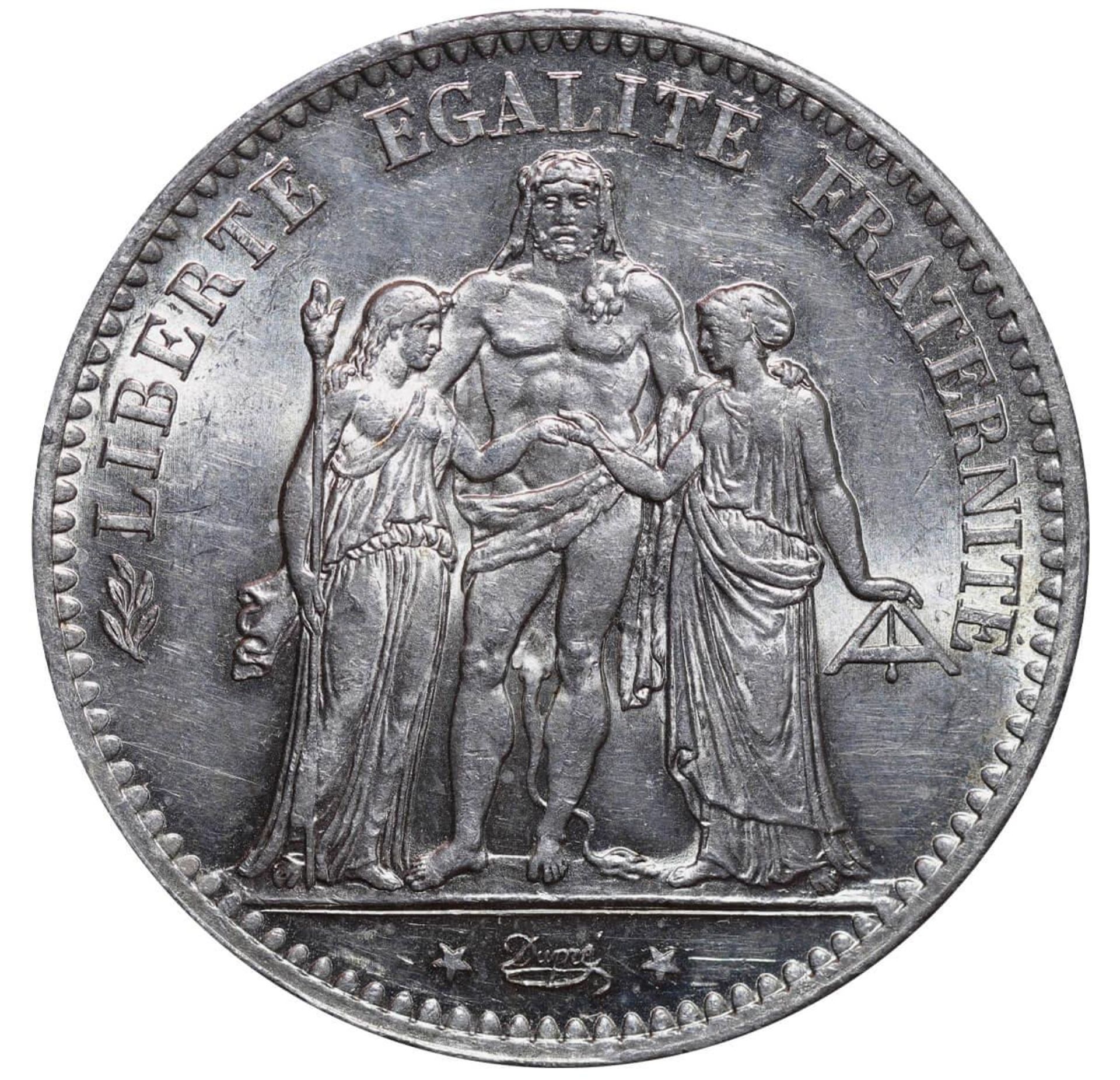 France, 5 Francs, 1875 year, A - Image 3 of 3
