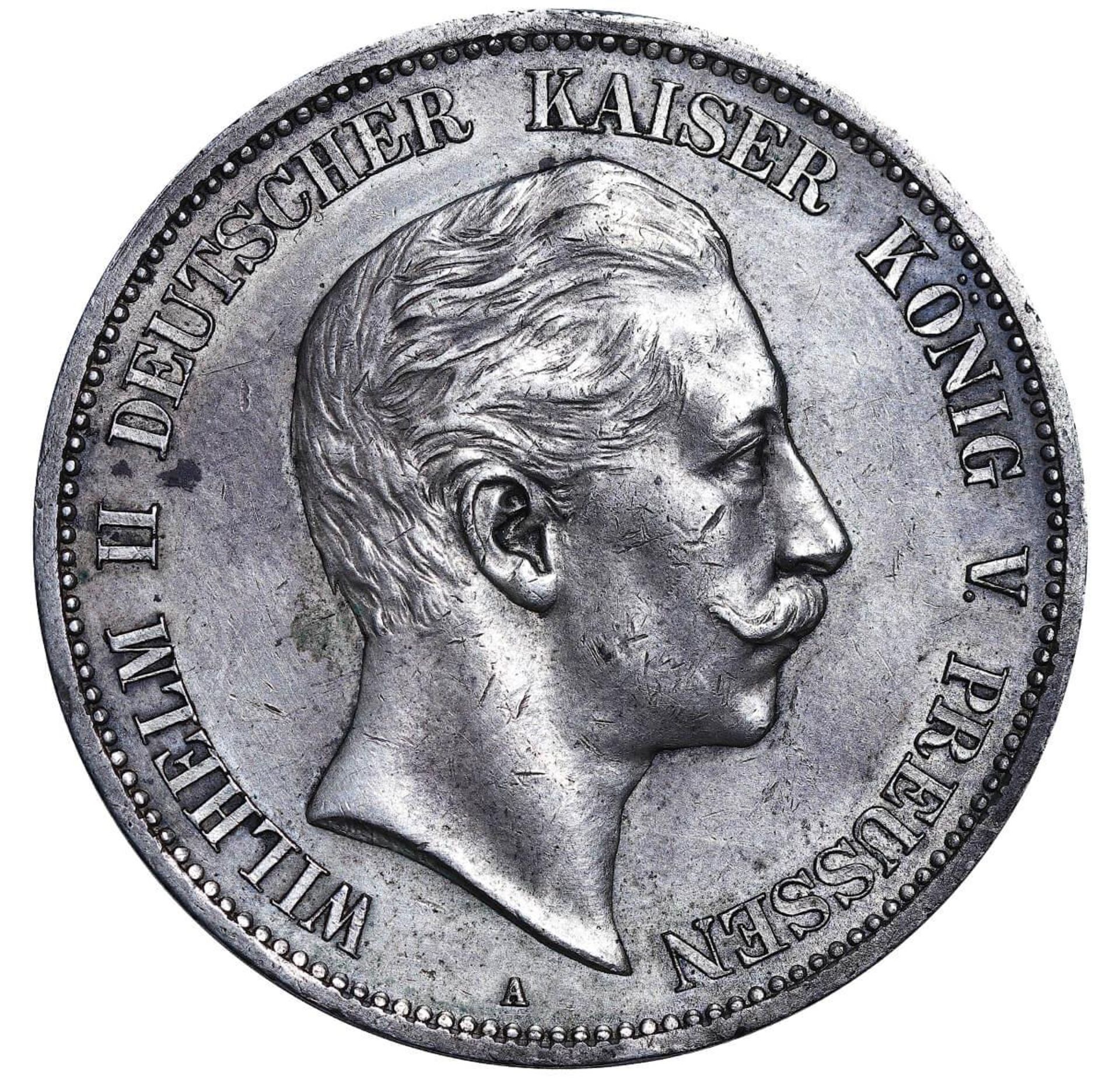 Kingdom of Prussia, 5 Mark, 1895 year, A - Image 2 of 3