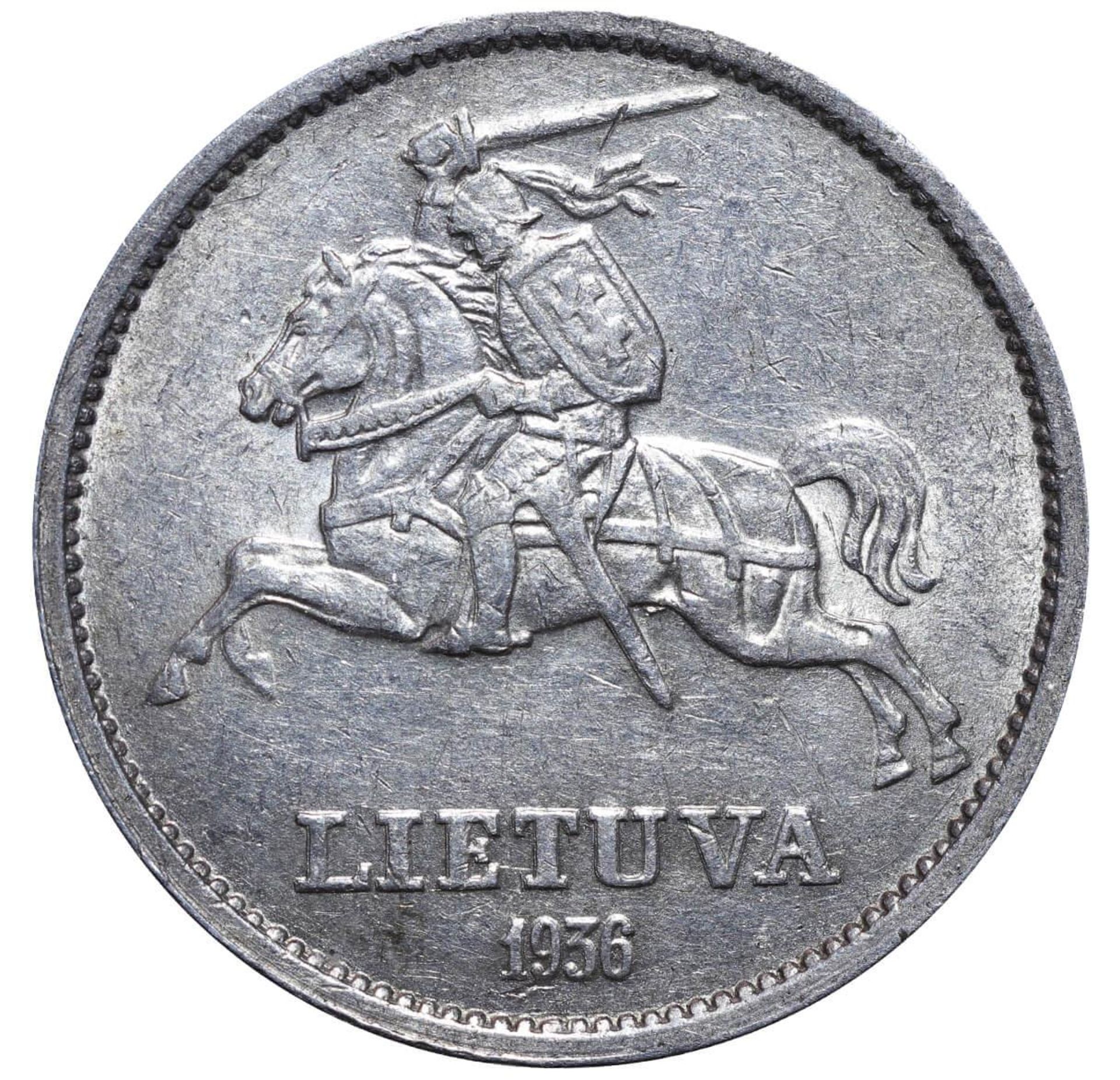 Lithuania, 10 Litu, 1936 year - Image 3 of 3