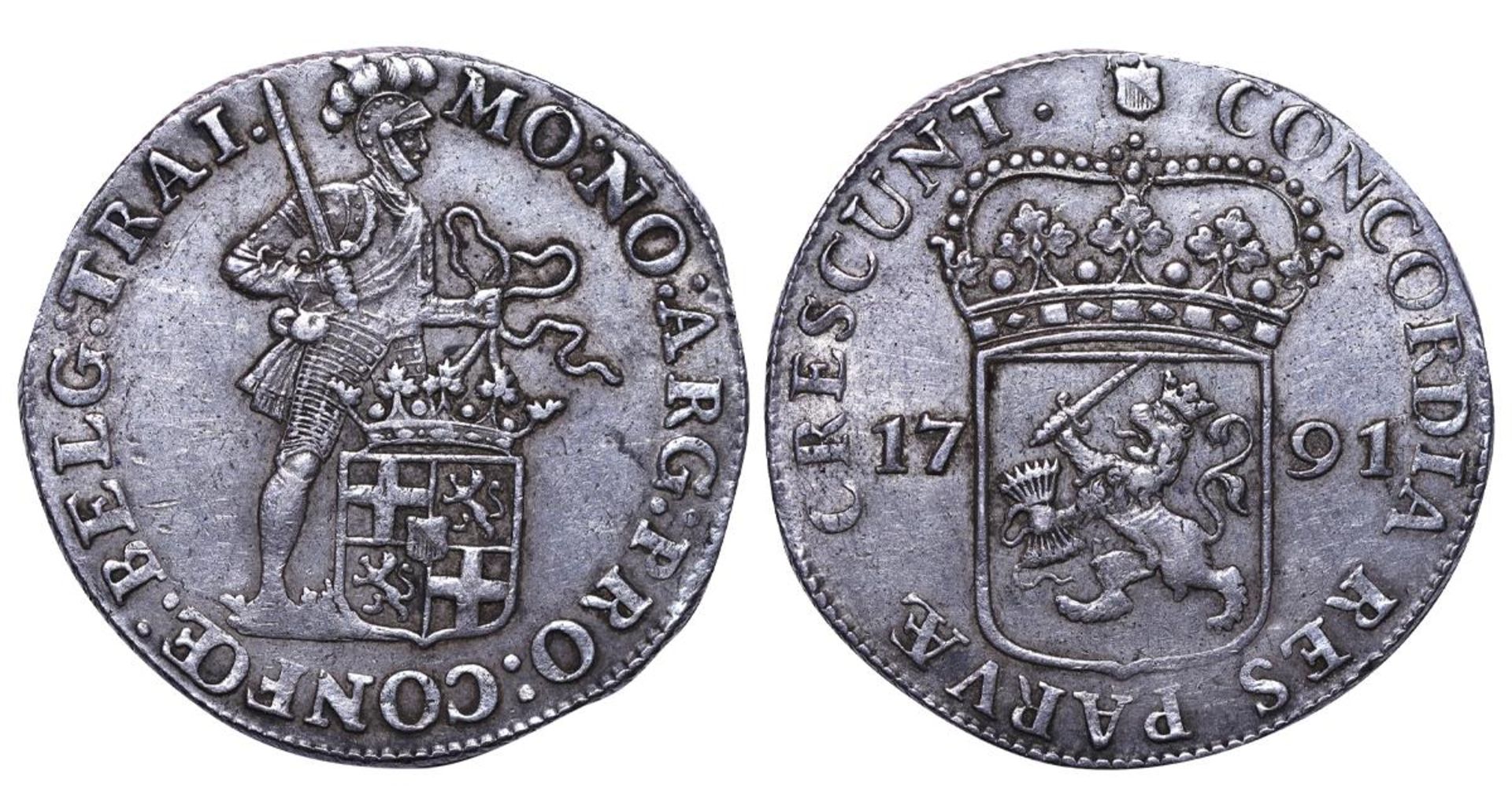 Province of Utrecht, 1 Silver Ducat, 1791 year