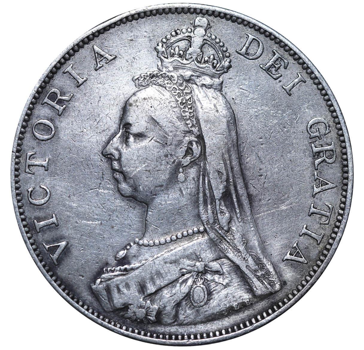 United Kingdom, 1 Florin, 1887 year - Image 2 of 3