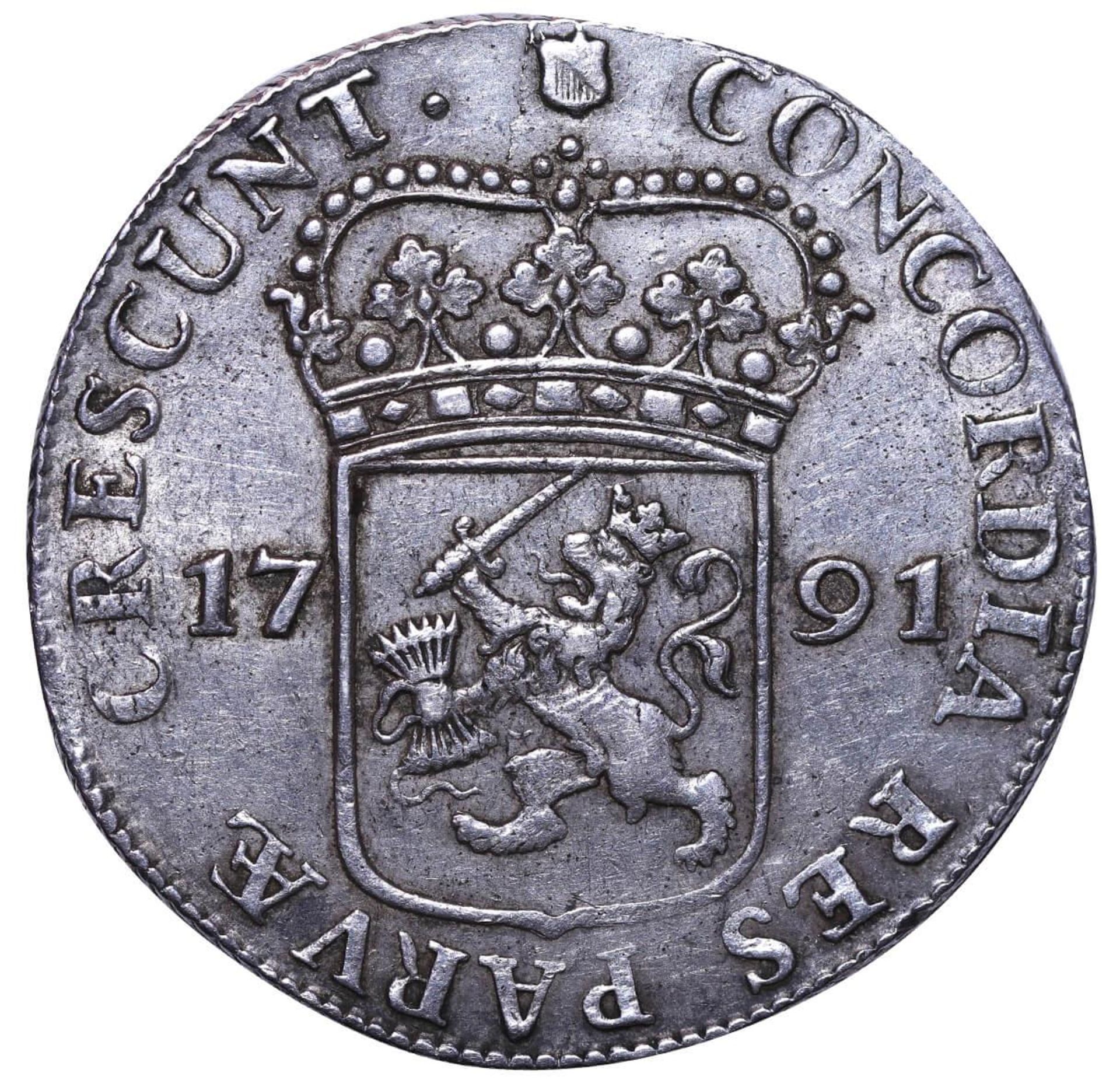 Province of Utrecht, 1 Silver Ducat, 1791 year - Image 3 of 3