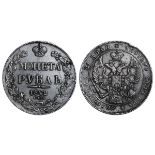 Russian Empire, 1 Rouble, 1842 year, SPB-ACh