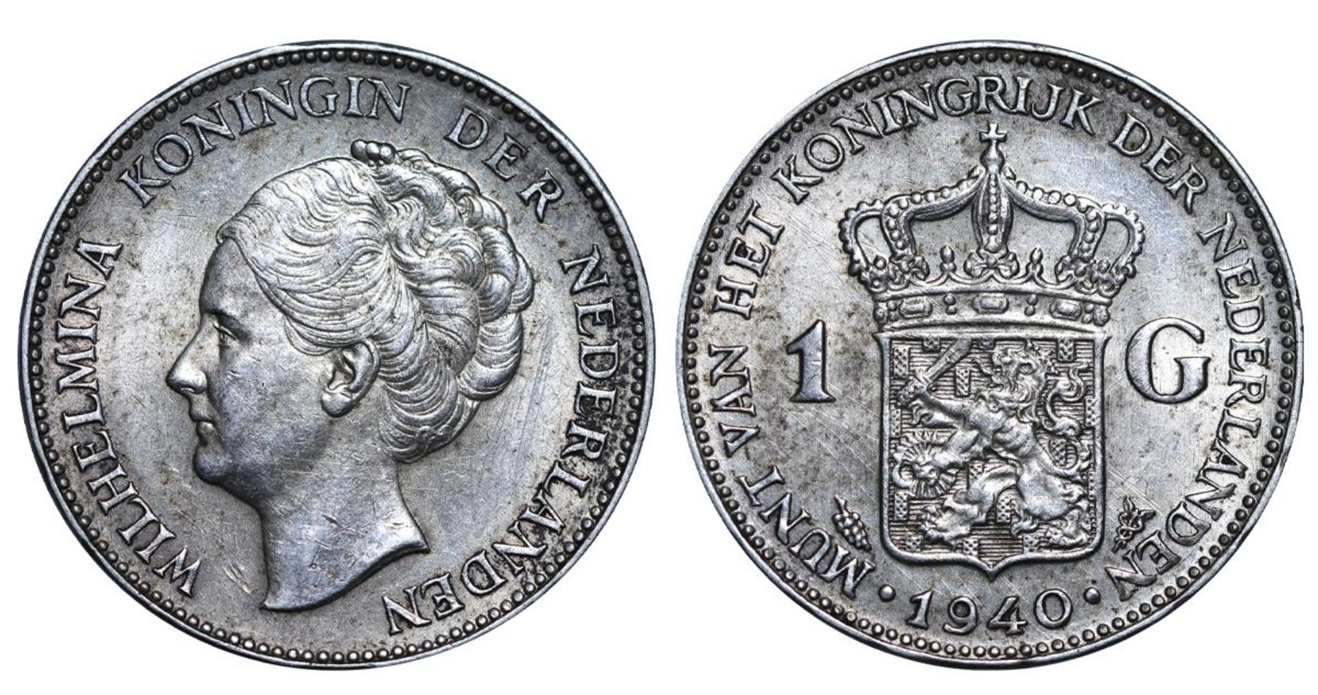 Netherlands, 1 Gulden, 1940 year