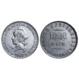 Brazil, 1000 Reis, 1907 year