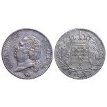 France, 5 Francs, 1823 year, W