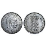 Denmark, 2 Kroner, 1937 year, N?S, 25th anniversary - Reign of Christian X