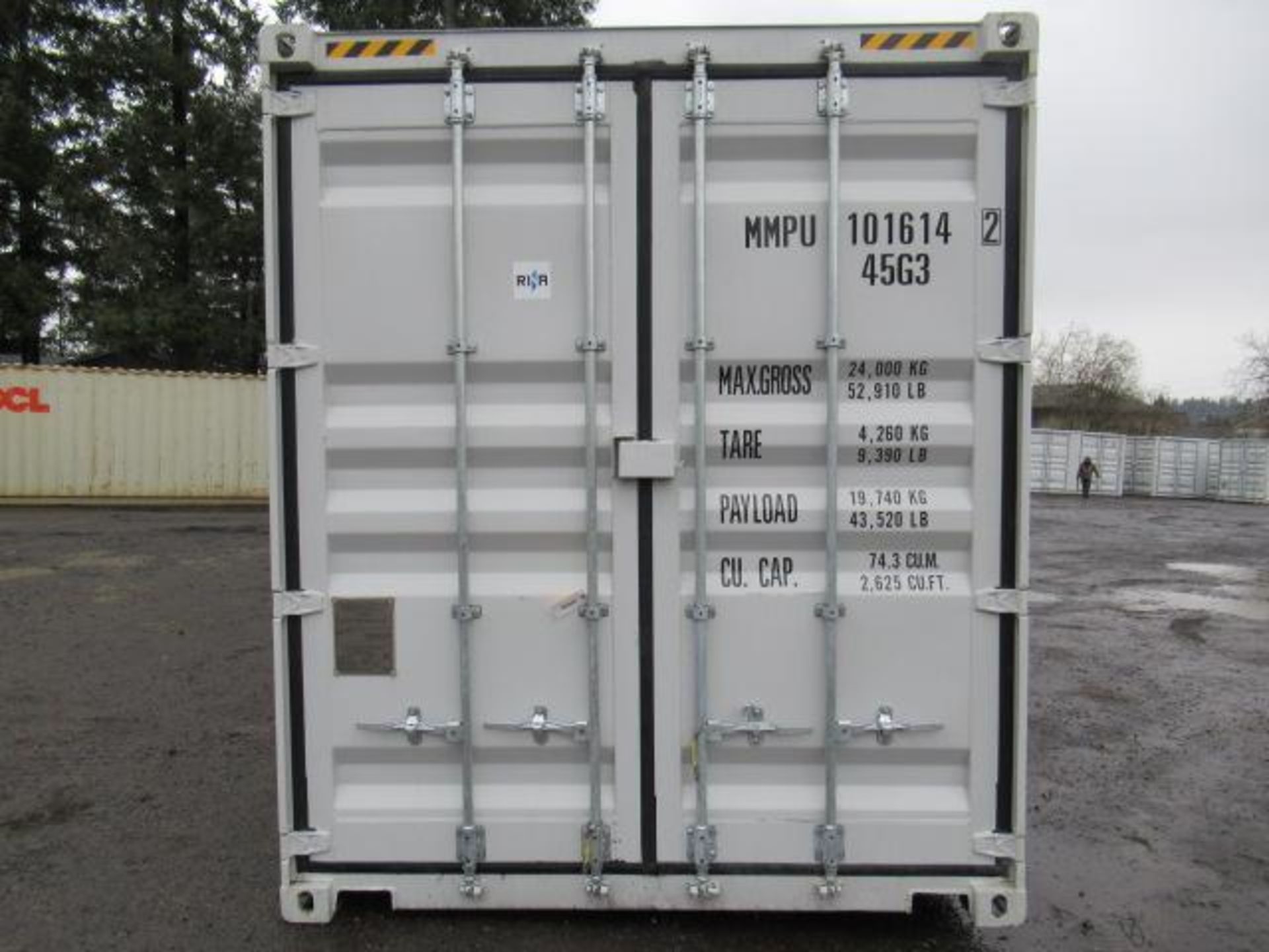 2024 40' HIGH CUBE SHIPPING CONTAINER W (4) SIDE DOORS, SER#: MMPU1016142 - Image 2 of 5