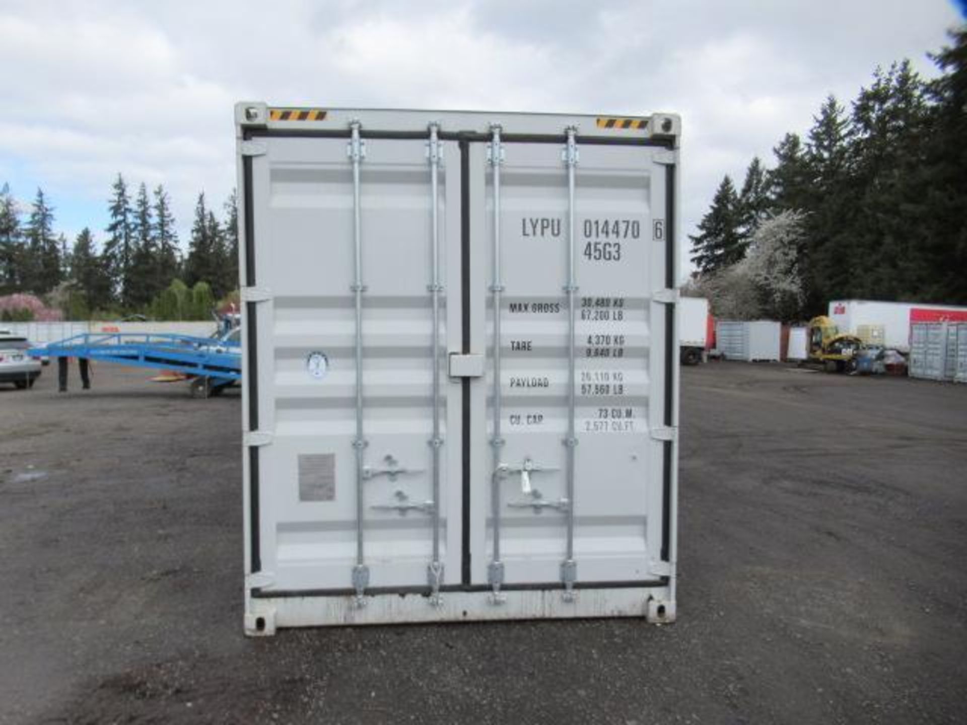 2024 40' HIGH CUBE SHIPPING CONTAINER W/ (2) SIDE DOORS, SER#: LYPU0144706 (UNUSED) - Image 4 of 6