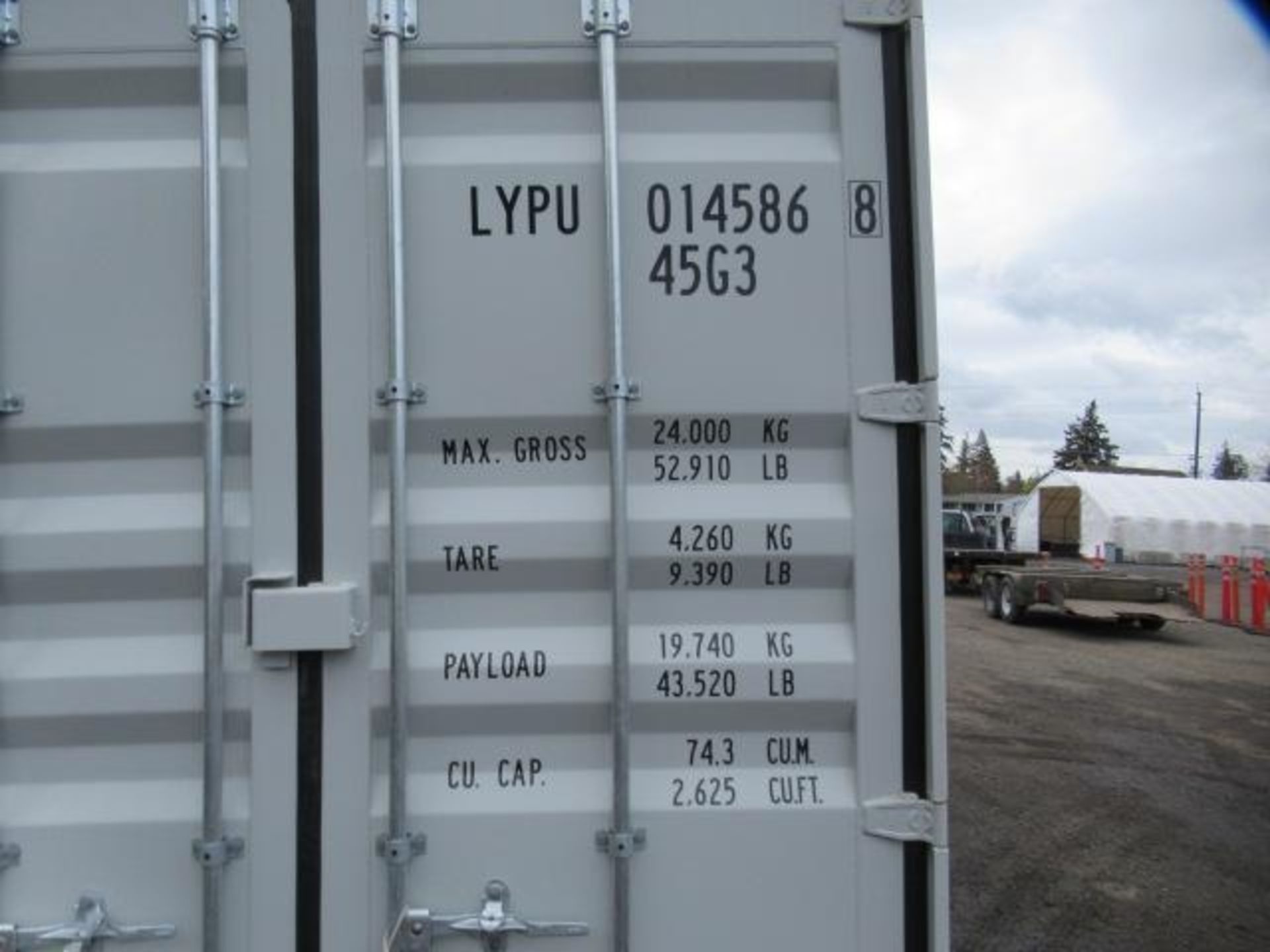 2024 40' HIGH CUBE SHIPPING CONTAINER W/ (4) SIDE DOORS, SER#: LYPU0145868 (UNUSED) - Image 6 of 6