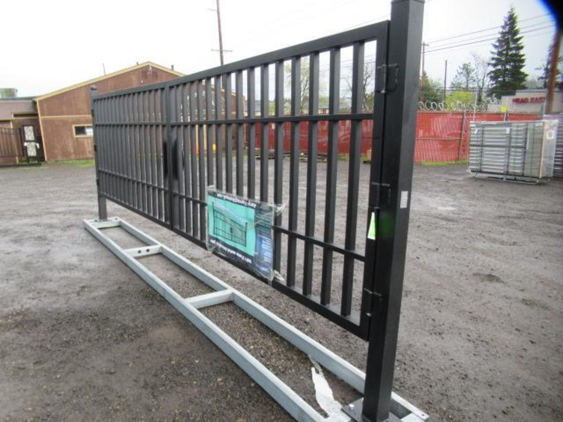 2024 STEELMAN 20' FARM METAL DRIVEWAY GATE (UNUSED)