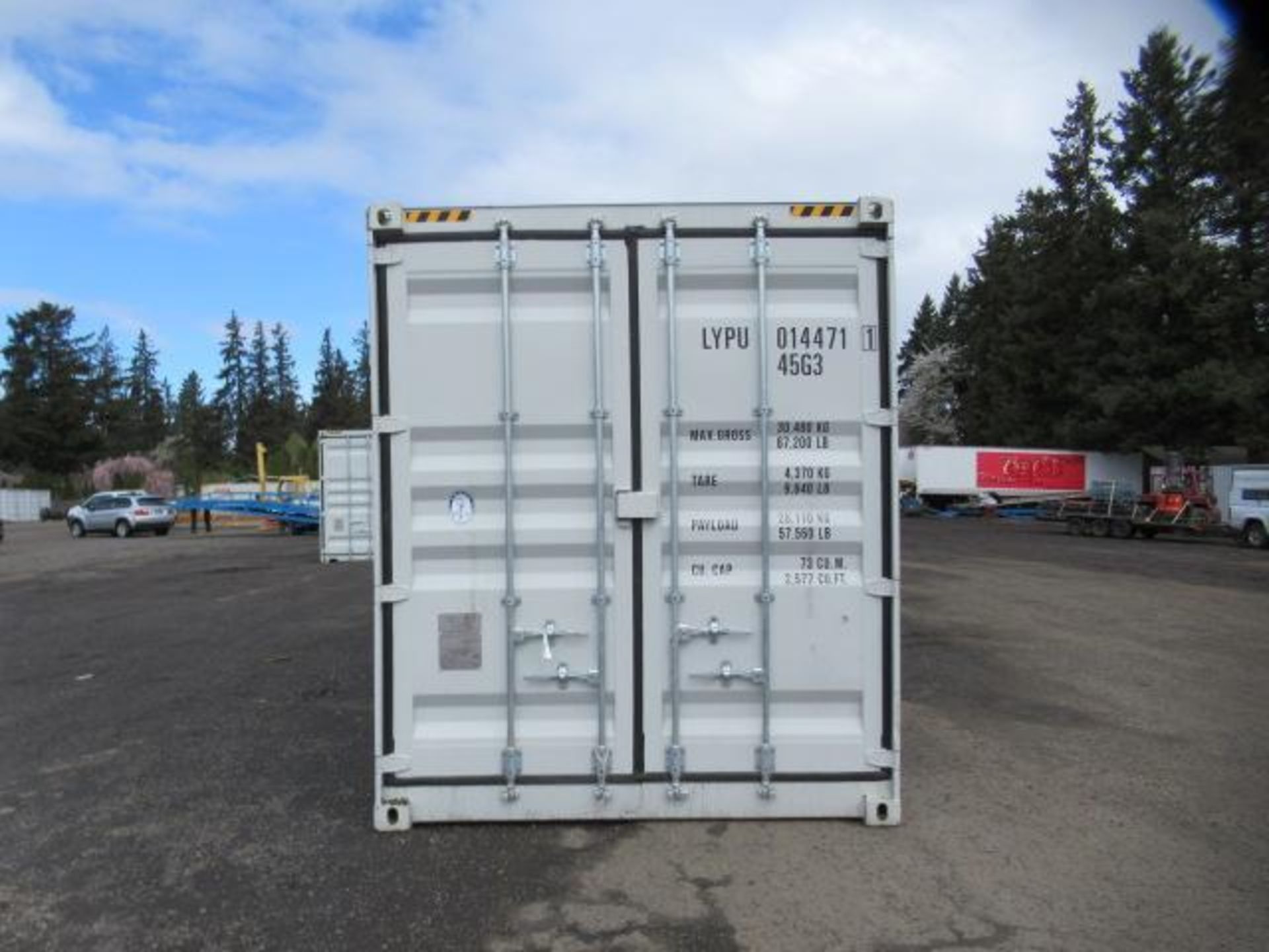 2024 40' HIGH CUBE SHIPPING CONTAINER W/ (2) SIDE DOORS, SER#: LYPU0144711 (UNUSED) - Image 4 of 6