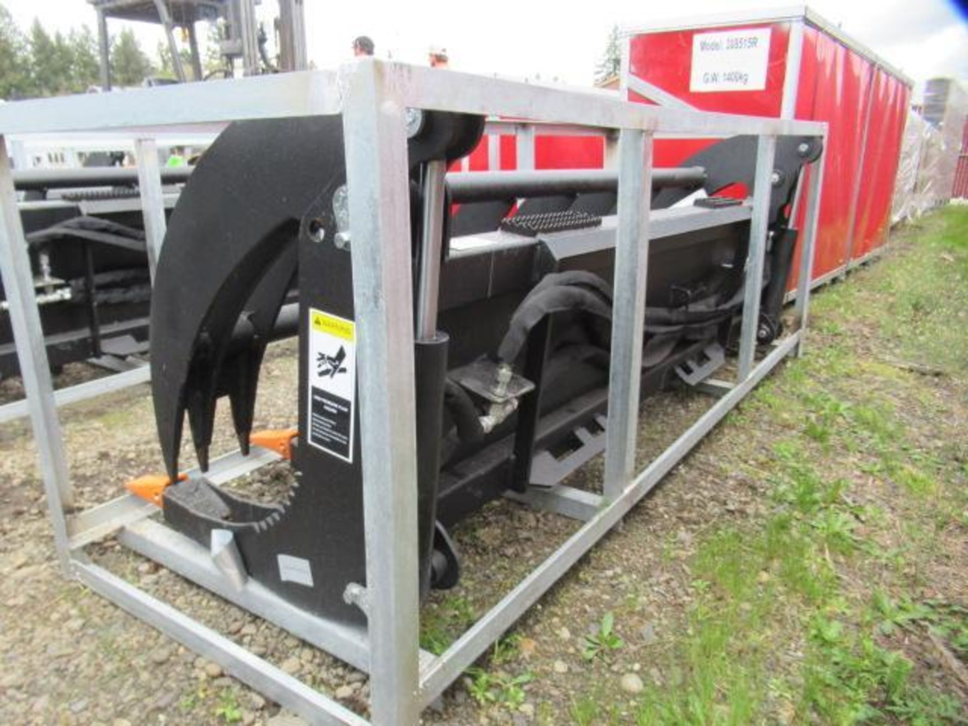 GREATBEAR 78'' SKID STEER HEAVY GRASS FORK GRAPPLE ATTACHMENT W/ HYDRAULIC FITTINGS (UNUSED) - Image 2 of 5