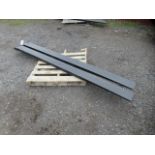 10' STEEL FORK EXTENSIONS, 6600LB CAPACITY (UNUSED)