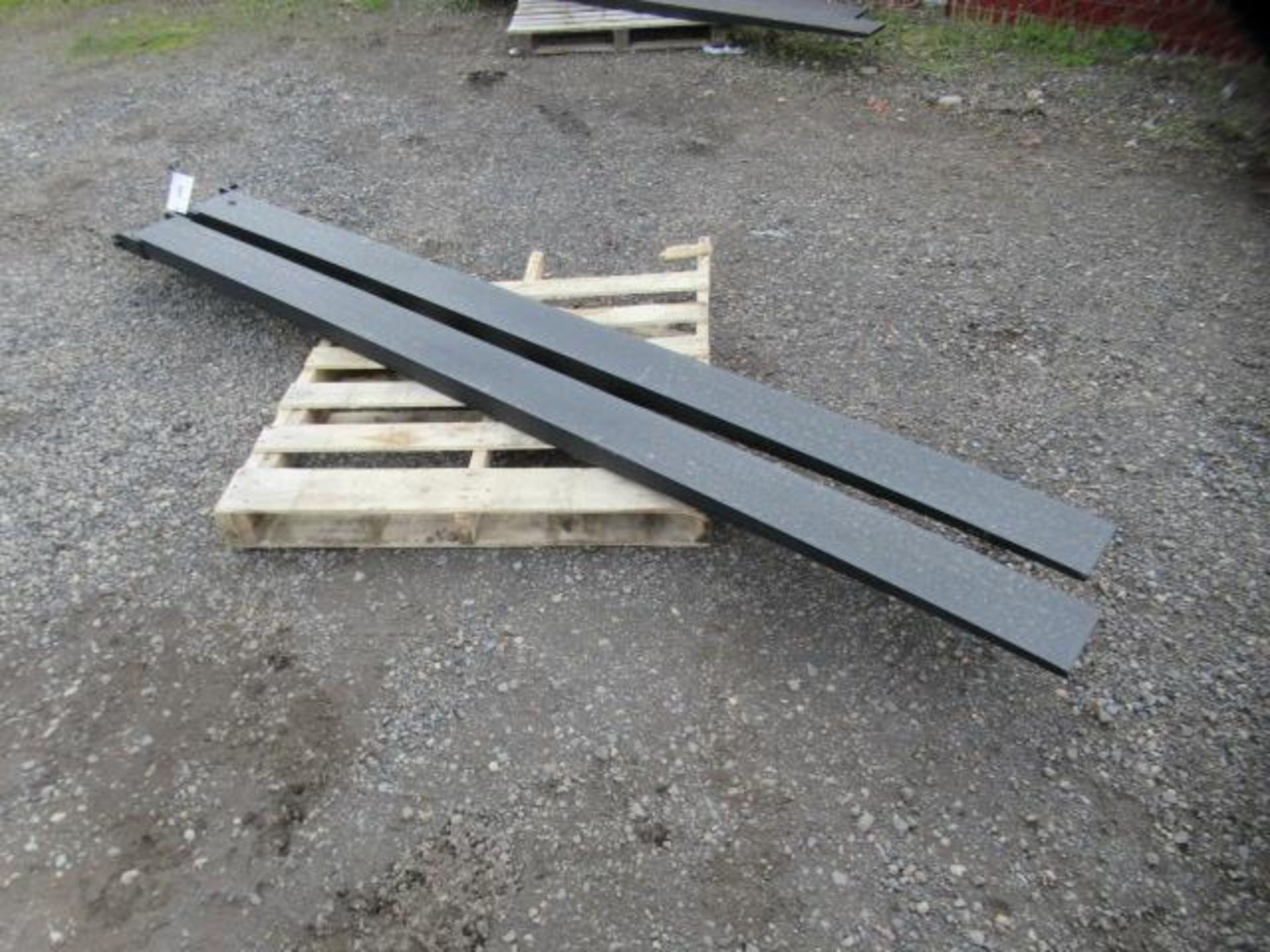 10' STEEL FORK EXTENSIONS, 6600LB CAPACITY (UNUSED)