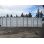 2024 40' HIGH CUBE SHIPPING CONTAINER W/ (4) SIDE DOORS, SER#: LYPU0145852 (UNUSED)