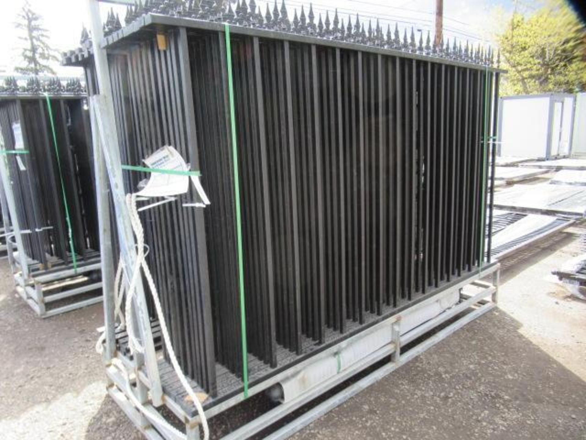 (20) GREATBEAR 10' X 5.5' GALVANIZED HIGH POWDER COATED FENCE PANELS (UNUSED)