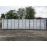 2024 40' HIGH CUBE SHIPPING CONTAINER W/ (4) SIDE DOORS, SER#: LYPU0145868 (UNUSED)