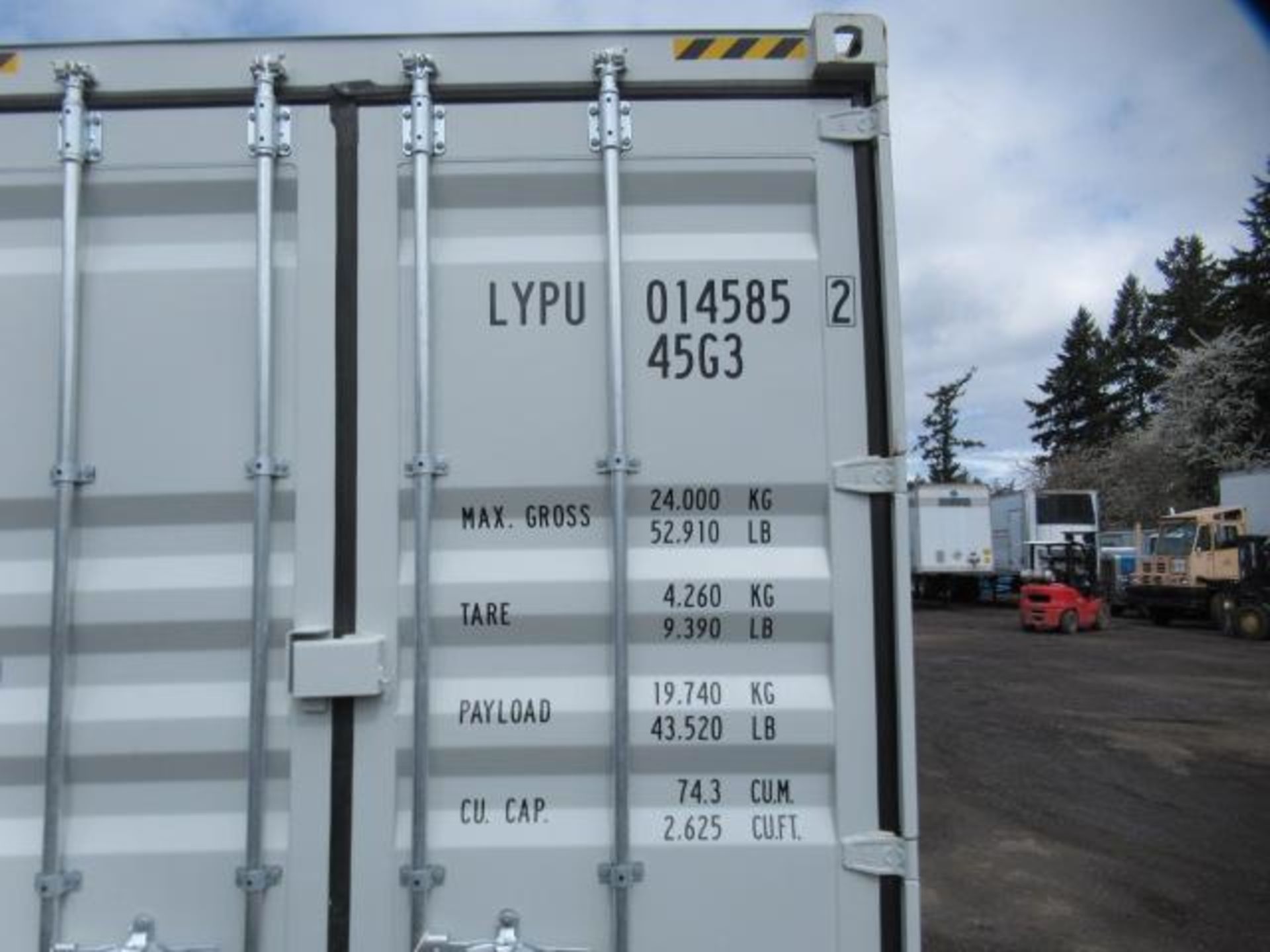 2024 40' HIGH CUBE SHIPPING CONTAINER W/ (4) SIDE DOORS, SER#: LYPU0145852 (UNUSED) - Image 6 of 6