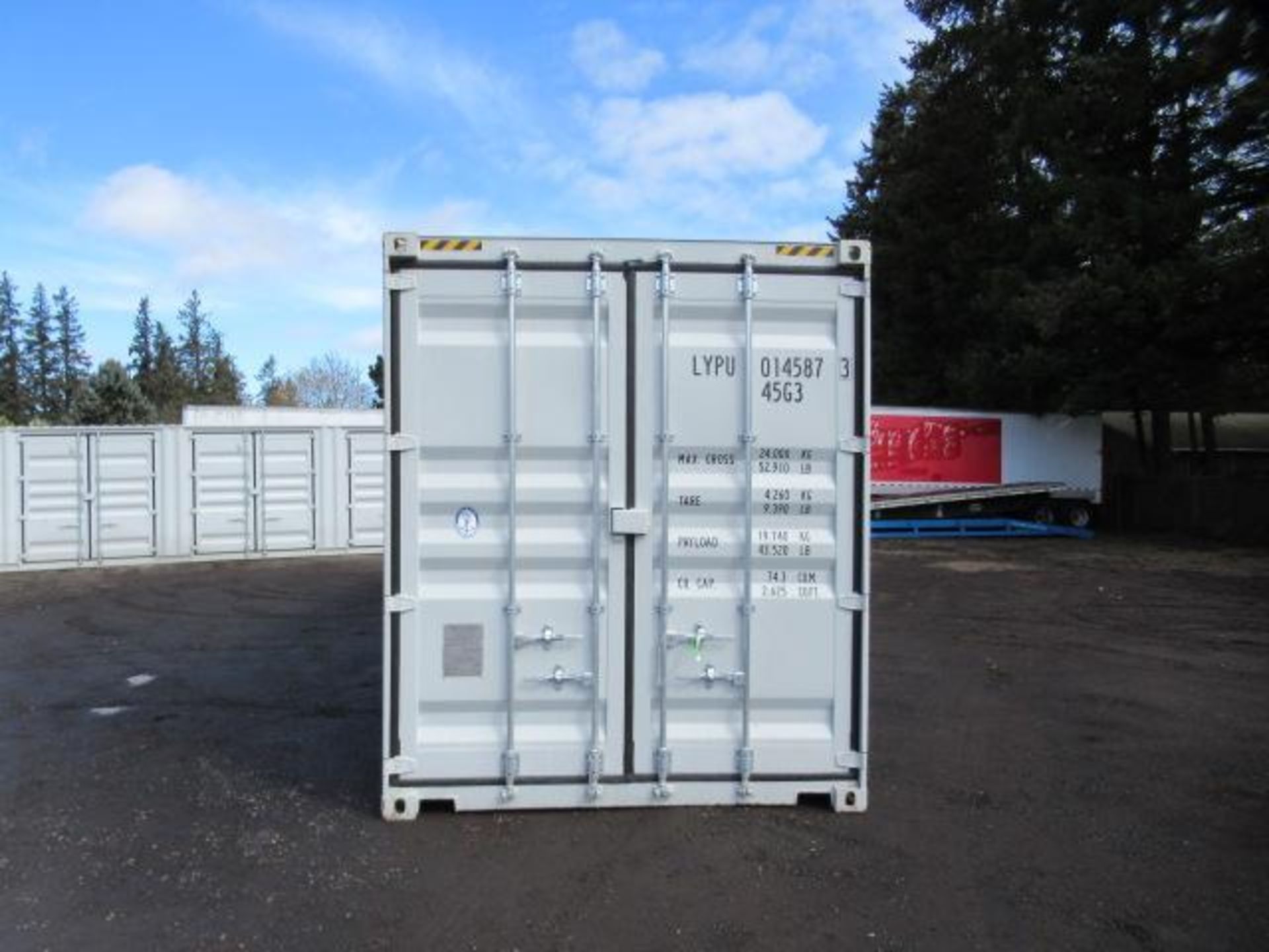 2024 40' HIGH CUBE SHIPPING CONTAINER W/ (4) SIDE DOORS, SER#: LYPU0145873 (UNUSED) - Image 4 of 6