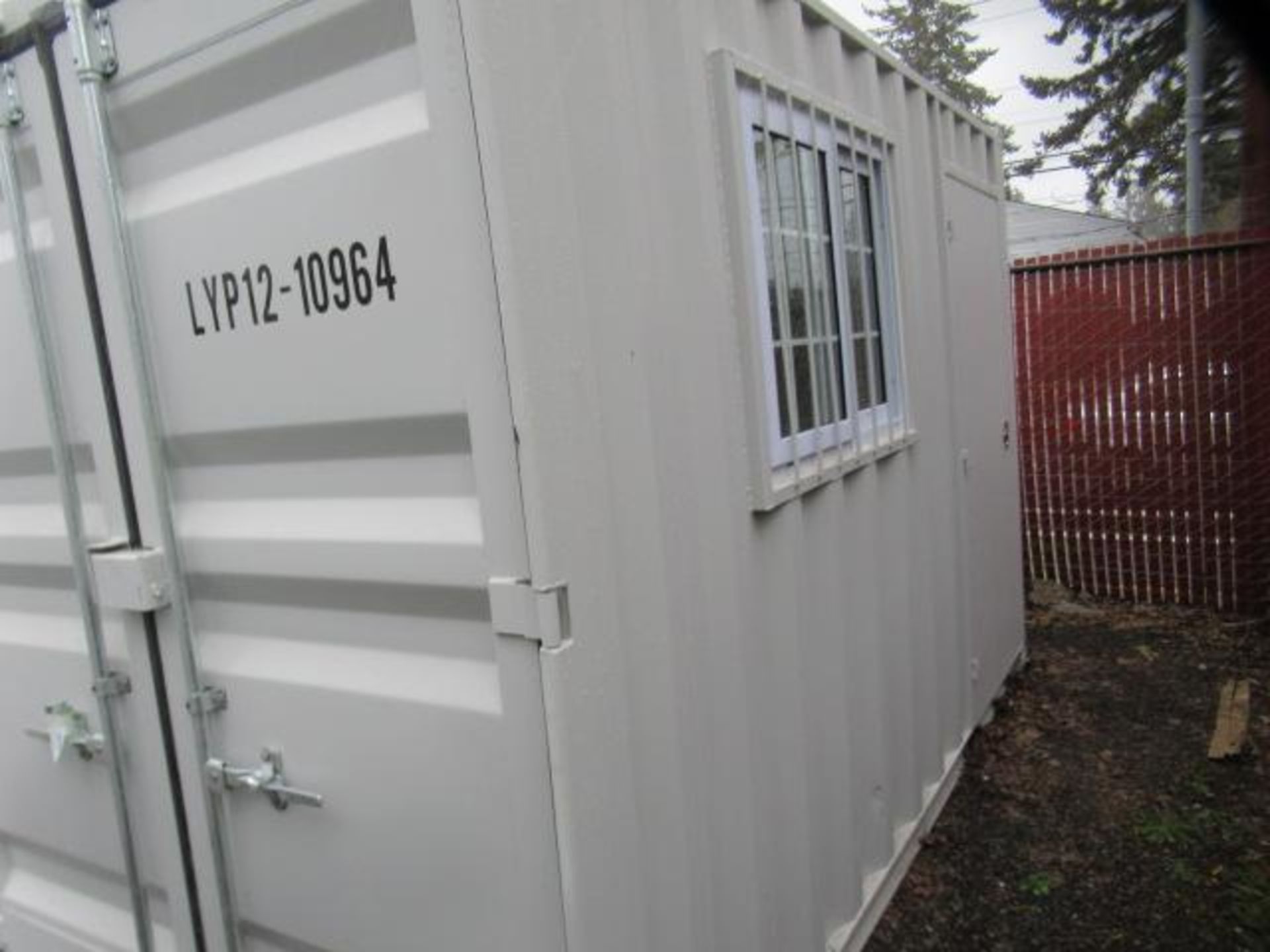 2024 12' X 87'' X 8' STEEL STORAGE CONTAINER W/ WINDOW & SIDE MAN DOOR (UNUSED) - Image 3 of 5