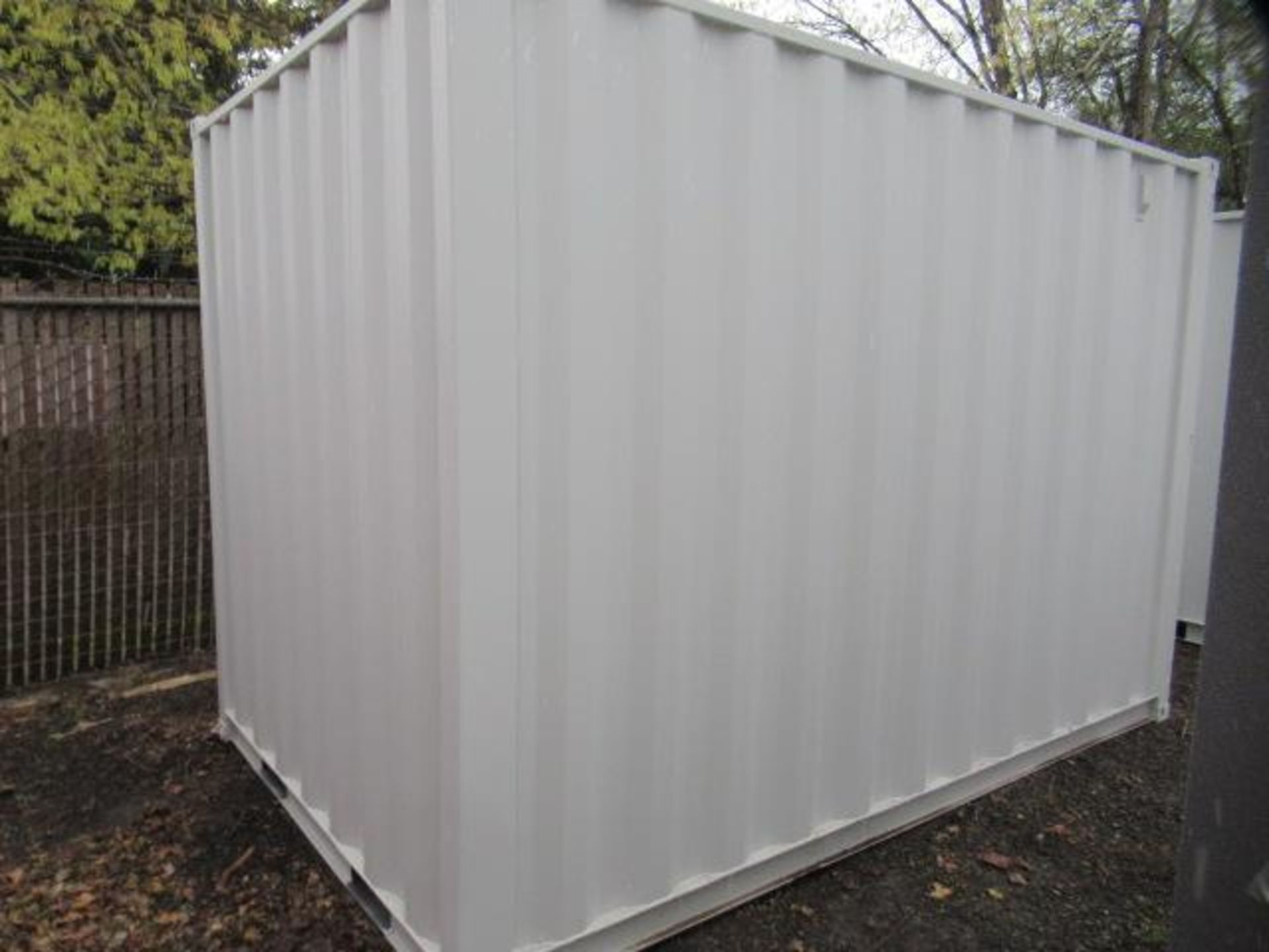 2024 12' X 87'' X 8' STEEL STORAGE CONTAINER W/ WINDOW & SIDE MAN DOOR (UNUSED) - Image 2 of 5