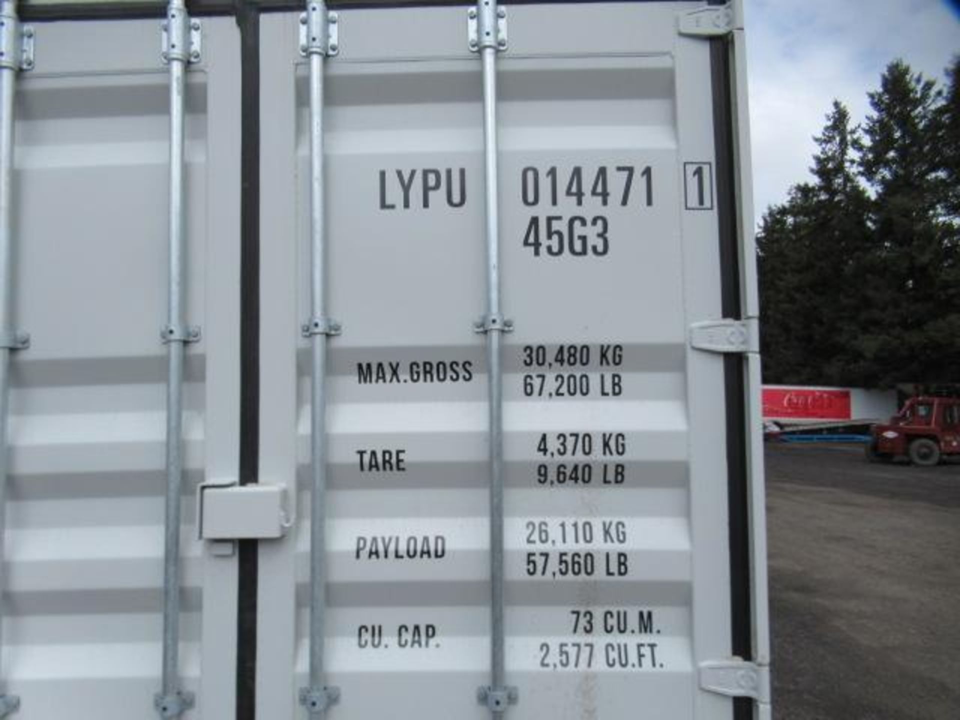2024 40' HIGH CUBE SHIPPING CONTAINER W/ (2) SIDE DOORS, SER#: LYPU0144711 (UNUSED) - Image 6 of 6