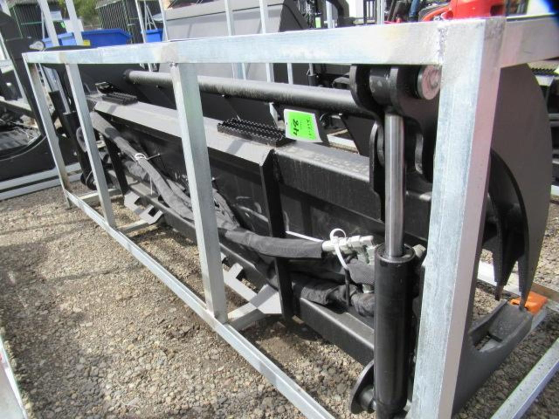 GREATBEAR 78'' SKID STEER HEAVY GRASS FORK GRAPPLE ATTACHMENT W/ HYDRAULIC FITTINGS (UNUSED) - Image 4 of 5