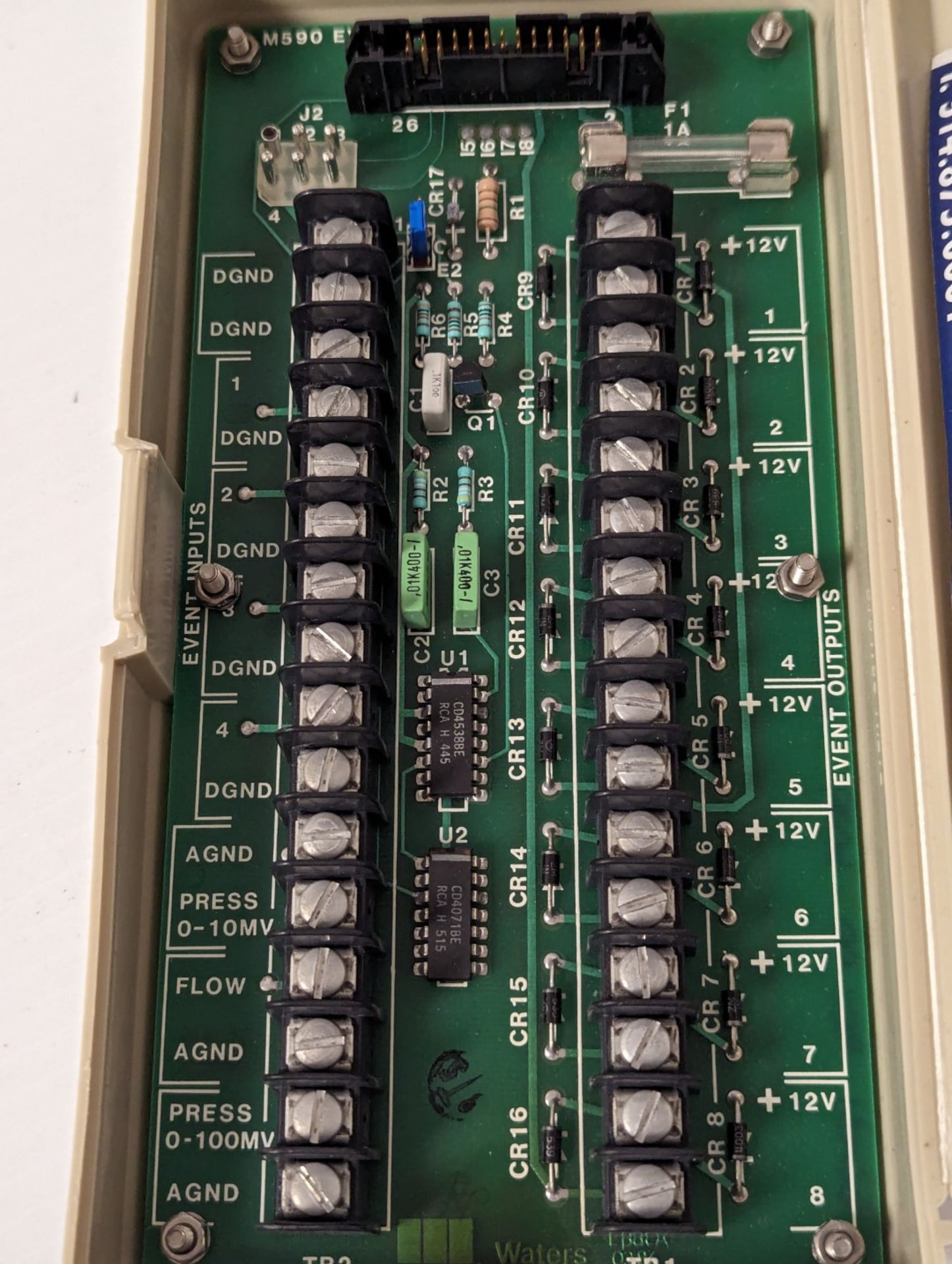 WATERS MILLIPORE M590 EVENT I/O PLC BOARD - Image 3 of 4