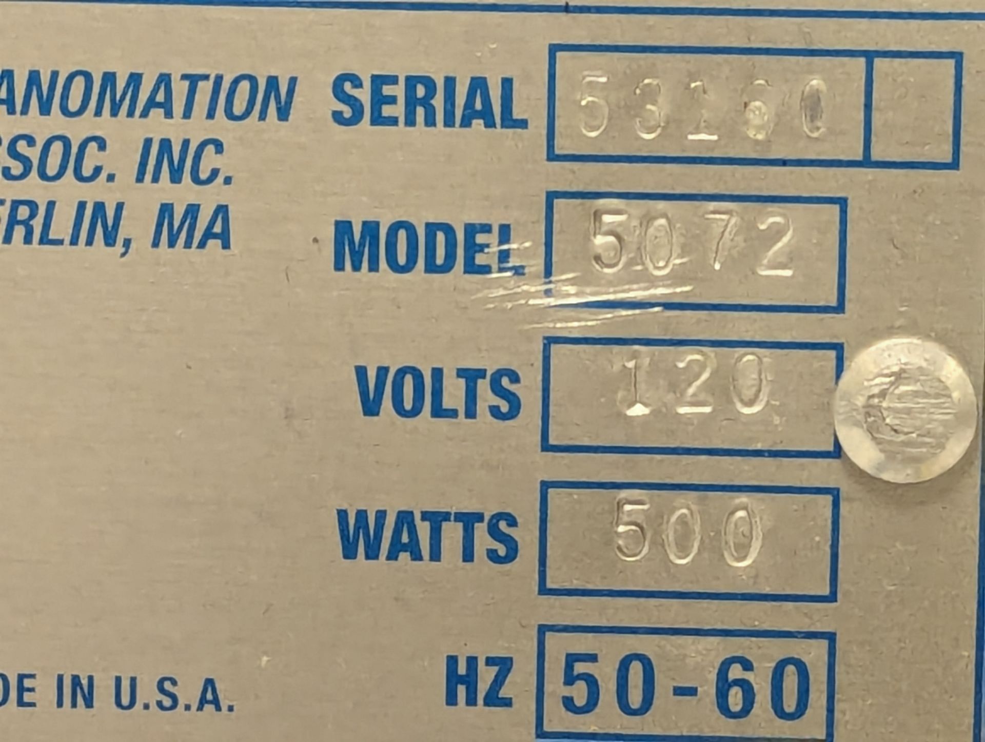 35-POSITION NITROGEN EVAPORATOR ORGANOMATION MULTIVAP 118 5072 - Image 3 of 4