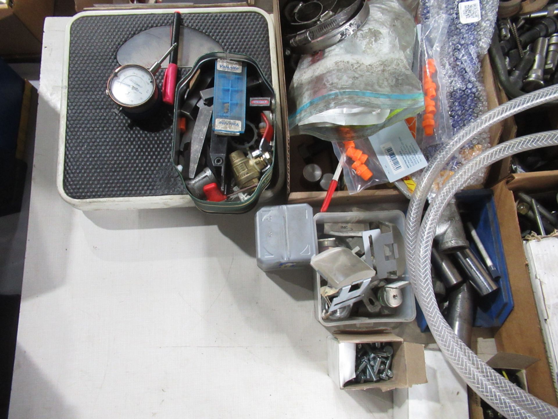 LOT OF ASSORTED PARTS, HARDWARE, ETC - Image 6 of 7