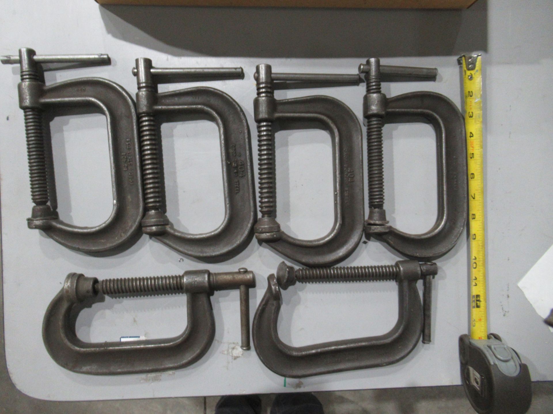 4" C-CLAMPS