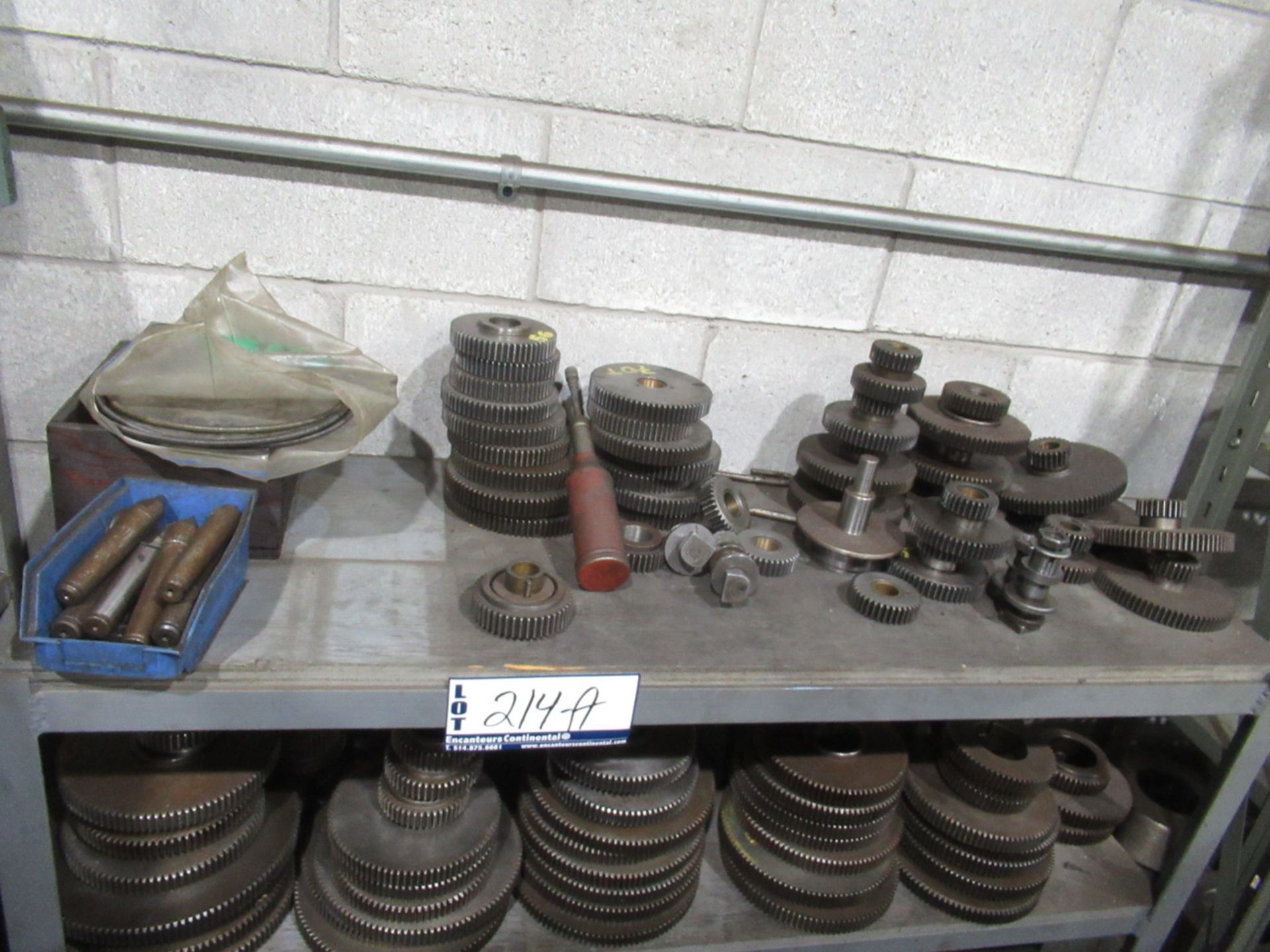 LOT OF ASSORTED GEAR CHANGE FOR EXCELLO THREAD GRINDER - Image 4 of 4