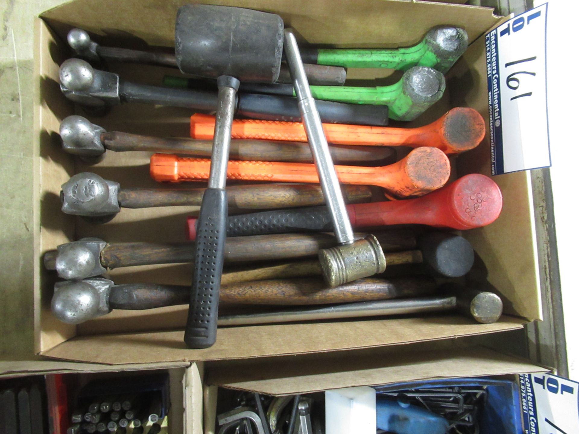 LOT OF 15 ASSORTED HAMMERS