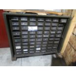 70-DRAWERS PARTS CABINET 40" X 24" X 36"