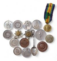 A collection of regimental sporting medals to incl