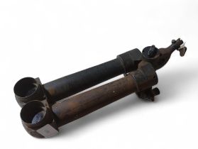 A German WWII trench periscope binocular, marked S