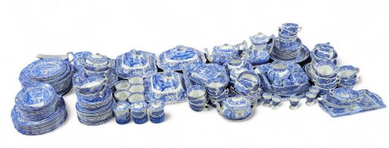 An extensive collection of Spode, almost all piece