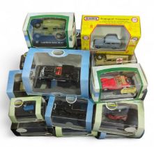 A quantity of Oxford 1:76 scale vehicles in hard p