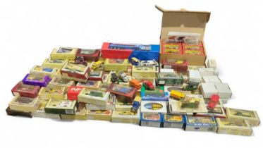 A large quantity of boxed diecast vehicles including some Corgi