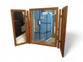 A G Plan style triple mirror 50cms high