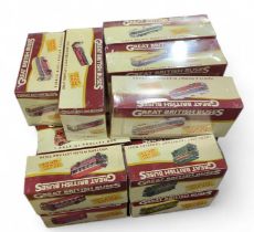 Twenty one Great British Buses, boxed, all 1:76 sc